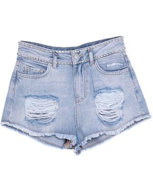 My Twin Denim Shorts - Blue