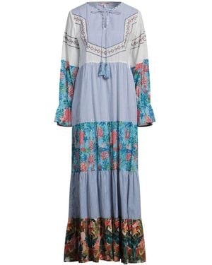 CONNOR & BLAKE Maxi Dress Cotton - Blue