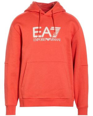 EA7 Sweatshirt Cotton, Polyester - Red