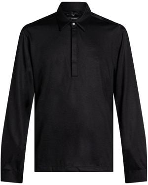 Daniele Fiesoli Lab Polo Shirt Merino Wool - Blue