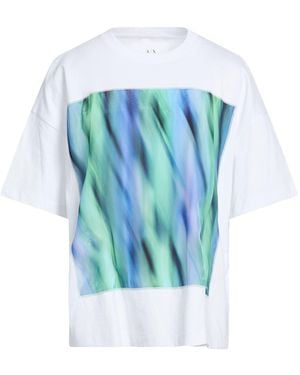 ARMANI EXCHANGE T-Shirt Cotton - Blue