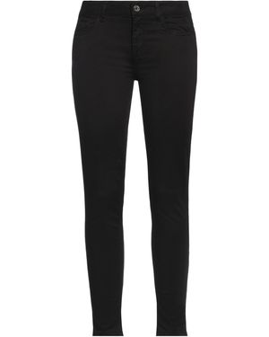 Liu Jo Trousers Lyocell, Cotton, Elastane - Black