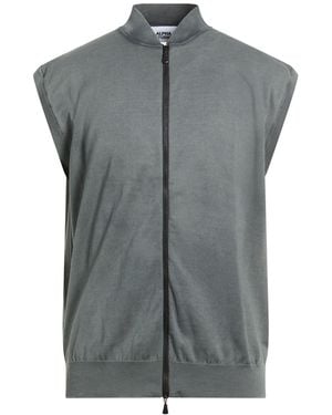 Alpha Studio Cardigan Cotton - Grey