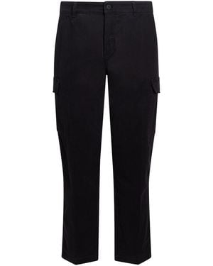 Roy Rogers Trousers Cotton, Elastane - Black