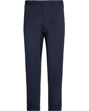 Lardini Easy Wear Midnight Trousers Cotton, Polyamide, Elastane - Blue