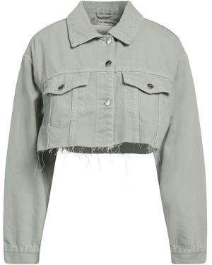 hinnominate Denim Outerwear Cotton - Gray
