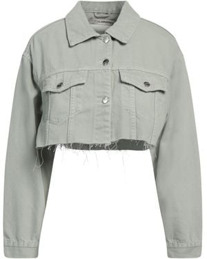 hinnominate Sage Denim Outerwear Cotton - Grey