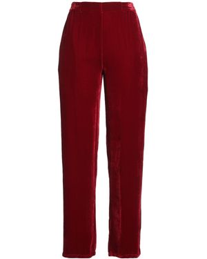 BIANCO LEVRIN Pants Viscose, Silk - Red