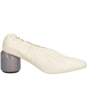 Jil Sander Court Shoes - Natural