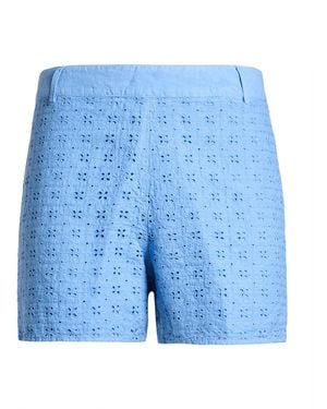 120% Lino Shorts & Bermuda Shorts Linen - Blue