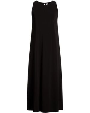1 One Midi Dress Acetate, Polyamide, Elastane - Black