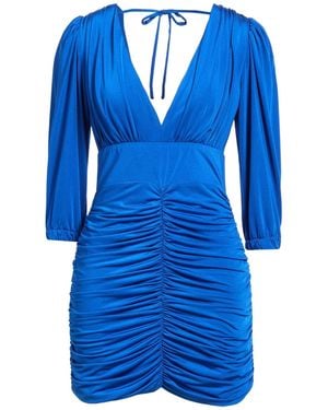 SILENCE LIMITED Mini Dress Polyester, Elastane - Blue