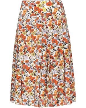 Tory Burch Midi Skirt - Red