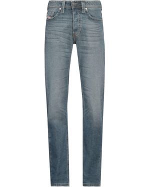 DIESEL Jeans Cotton, Elastane, Cow Leather - Blue