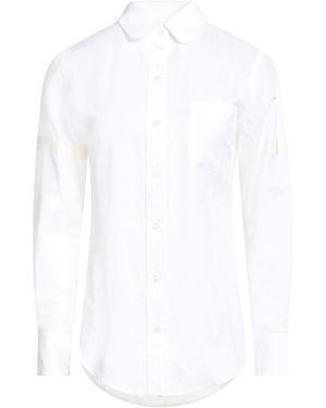 Thom Browne Shirt Linen, Cotton, Silk - White
