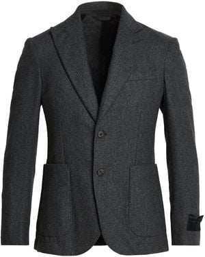 Messagerie Luxe Fabrics Blazer Wool, Polyester - Black