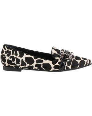 Nila & Nila Loafers Textile Fibres - Black