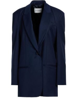 Forte Blazer Polyester, Viscose, Elastane - Blue