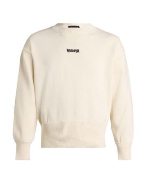 DISCLAIMER Sweater Cotton - White