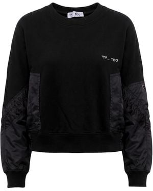 Toga Sweatshirt Cotton - Black