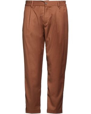WOC WRITING ON COVER Trouser - Brown