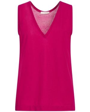 Zanone Tank Tops - Pink