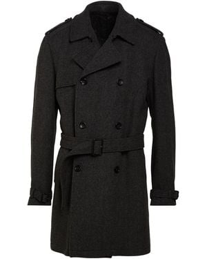 Reveres 1949 Coat Virgin Wool, Polyamide - Black