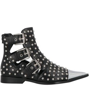 Jeffrey Campbell Ankle Boots Leather - Black