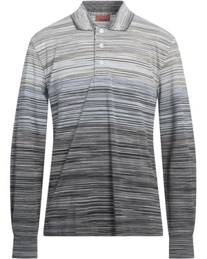 Missoni Light Polo Shirt Cotton - Gray