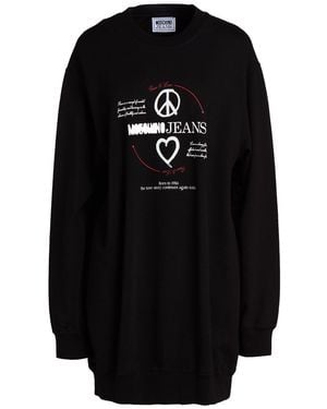 Moschino Mini Dress Cotton - Black