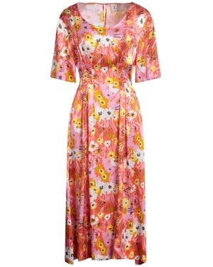 L'Autre Chose Vestido midi - Rojo