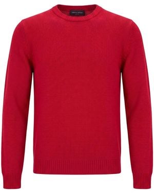 Roberto Collina Sweater Merino Wool - Red