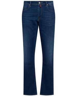Tramarossa Jeans Cotton, T-400 Fibre, Elastane - Blue