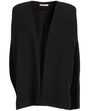 Alice + Olivia Cape Recycled Polyester, Polyester, Elastane - Black