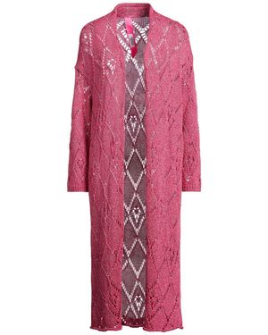 COLOUR MARKET® Cardigan Viscose, Metallic Fiber - Pink