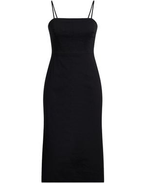 Theory Midi-Kleid - Schwarz