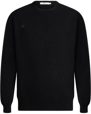 PANGAIA Jumper Recycled Cashmere, Recycled Wool - Black