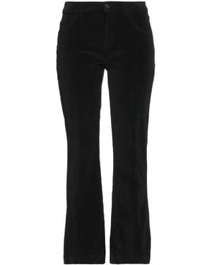Caractere Trousers Cotton, Elastane - Black