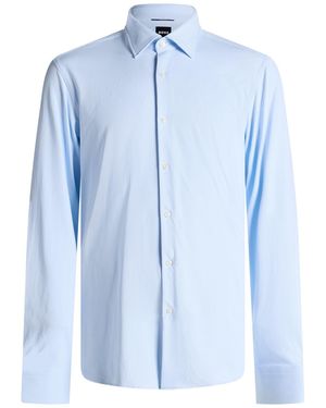 BOSS Midnight Shirt Polyamide, Elastane - Blue