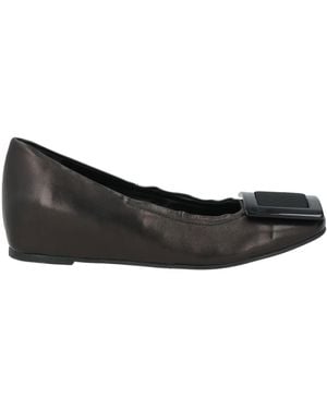 KARIDA Court Shoes Leather - Black