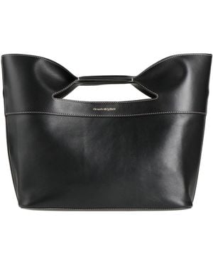 McQueen Handbag Soft Leather - Black