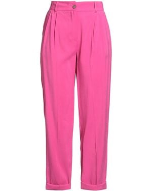 Atos Lombardini Pants Viscose, Polyester - Pink