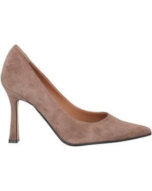 Roberto Festa Suede Pointed-Toe Stiletto Pumps - Brown