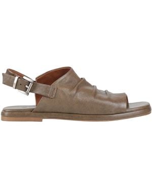 Zoe Sandals Leather - Brown