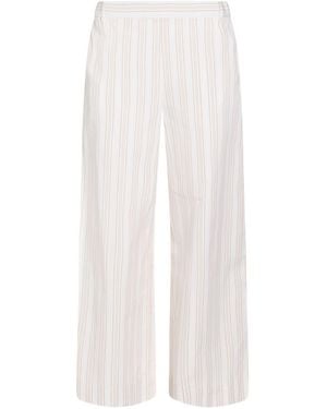 Max Mara Pants Cotton - White