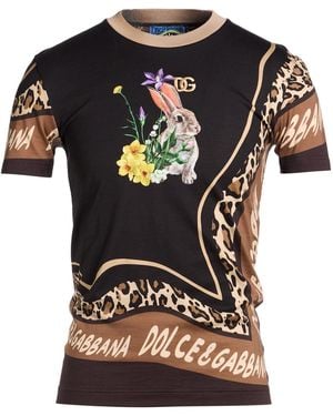 Dolce & Gabbana T-Shirts - Schwarz