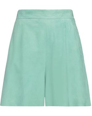 DESA NINETEENSEVENTYTWO Shorts & Bermuda Shorts Leather - Green