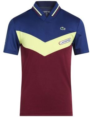 Lacoste T-Shirt Recycled Polyester, Elastane - Blue
