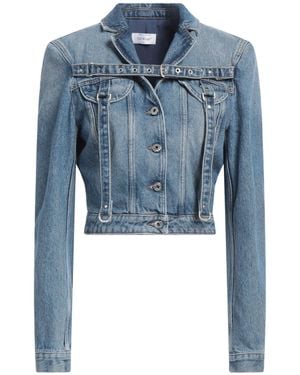 Off-White c/o Virgil Abloh Denim Outerwear - Blue