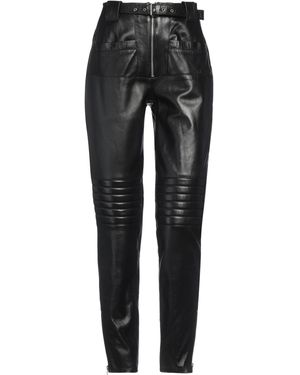 Twinset Pants Lambskin - Black